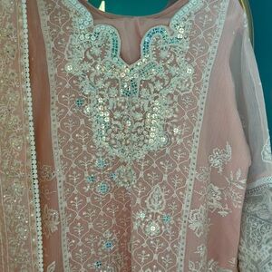 Sana Safinaz custom stitched kameez and Trouser